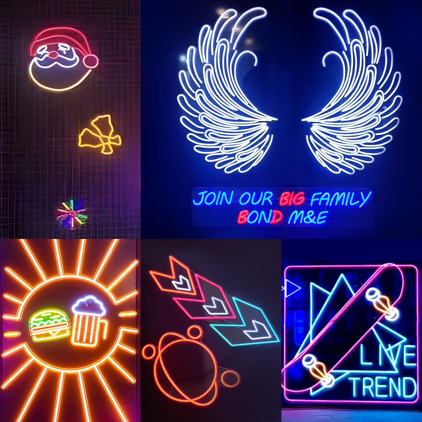 KANTUTOE LED Neon Rope Lights, 19.68ft RGB LED Light Strip, 24V Music Sync App/Remote Control DIY Rope Light, IP67 Waterproof Gaming Neon Strip Lights for Bedroom Indoor Oudoor Décor