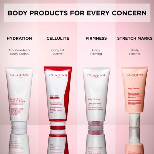 Clarins Extra-Firming Body Cream | Anti-Aging Body Lotion | Visibly Firms, Tightens and Smoothes | 96% Natural Ingredients, Including Organic Shea Butter and Organic Aloe Vera Extract | 6.6 Ounces