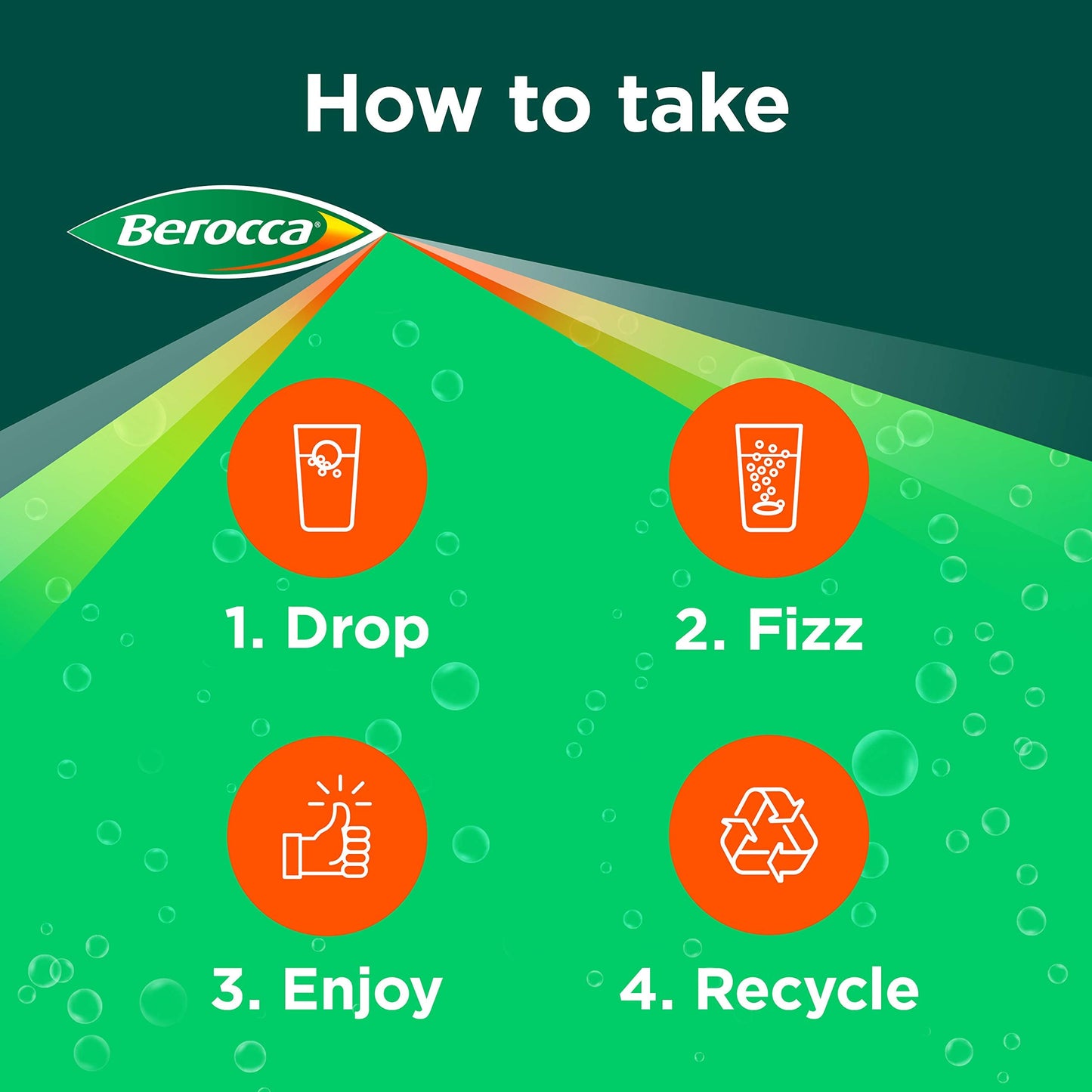 Berocca Blackcurrant Flavour 45 Effervescent Tablets