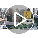 Wise Owl Outfitters Camping Pillow – Memory Foam Travel Pillow for Airplane Sleeping, Hiking, Backpacking & Outdoor Use - ...