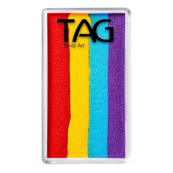 TAG Face and Body Paint - 1 Stroke Split Cake 30g - Petal