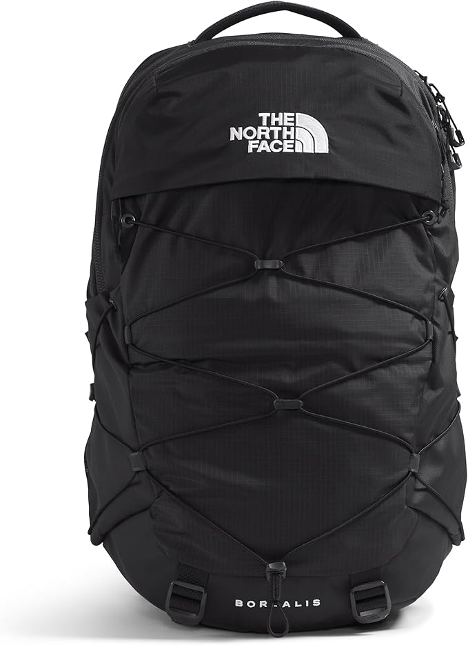 The North Face Borealis Commuter Laptop Backpack - Water Repellent, 16" Laptop Sleeve, Large Main Compartment, TNF Black/T...