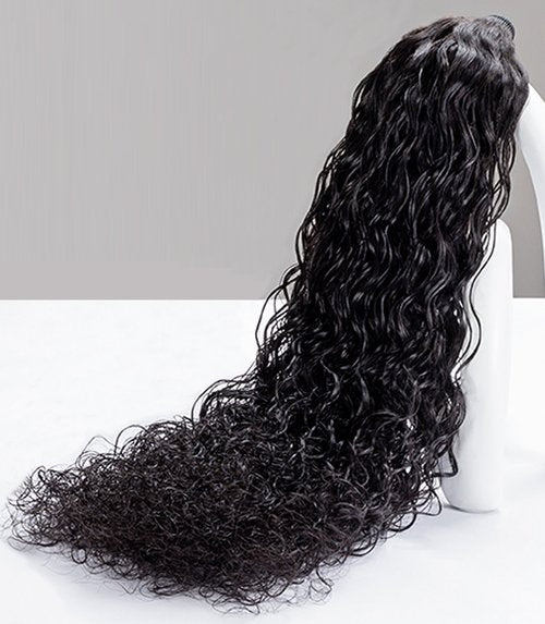 ISSEY KASUMI Raw Indian Human Hair Single Bundle,Triple Lifespan Than Regular Virgin Hair,In-Store Quality,Online Price! 100% Raw Indian Hair Bundles Water Wave Raw Hair Bundles 20 Inch