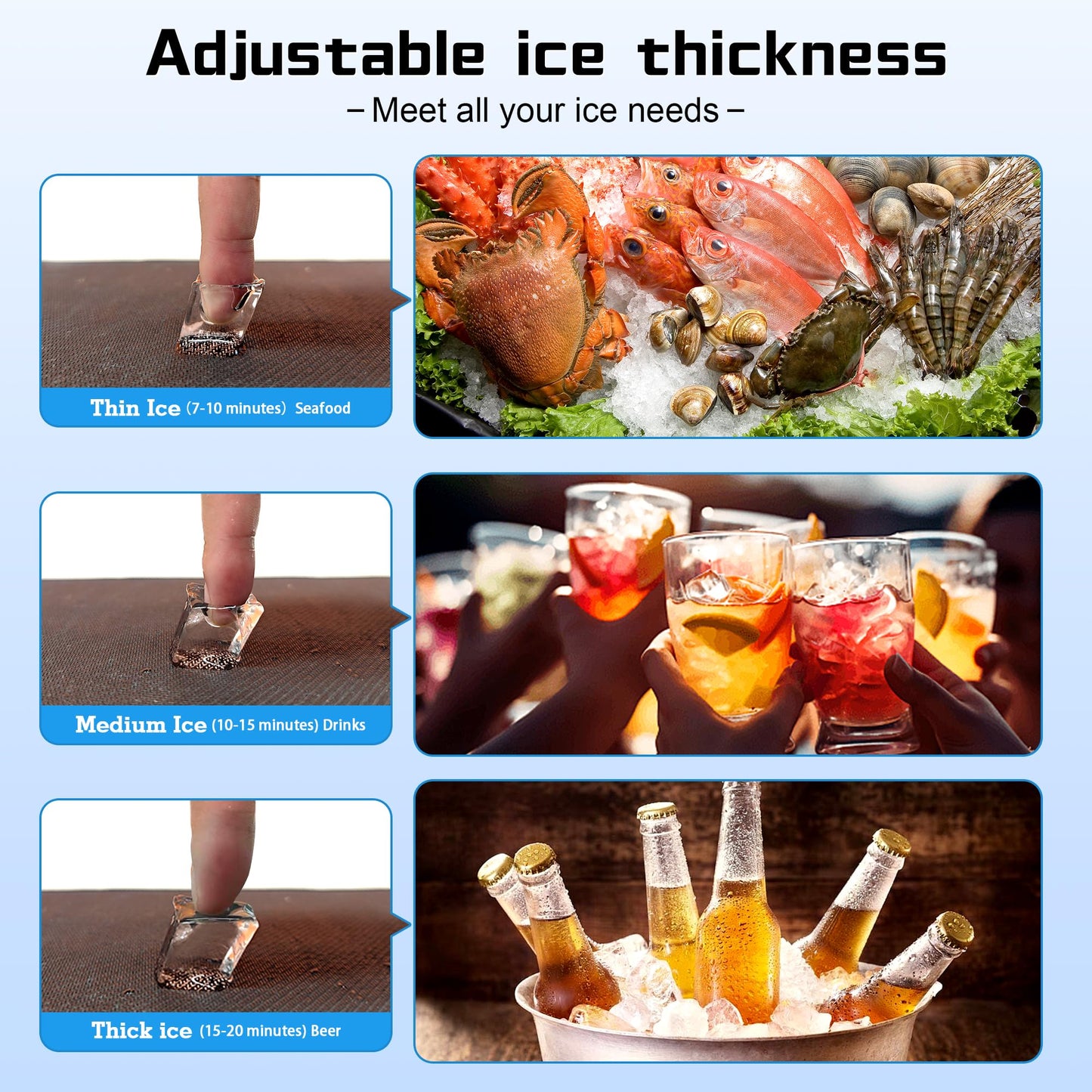 Commercial Ice Maker Machine 500Lbs/24H with 350Lbs Large Ice Storage Bin,Stainless Steel Industrial Ice Machine 156 Ice Cubes/Cycle with Touch Screen,Self-Cleaning for Restaurants Bars Cafes