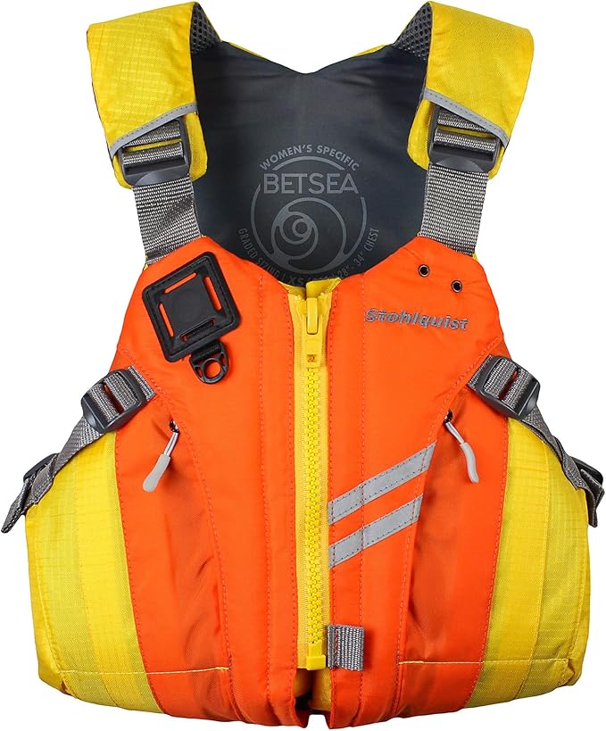 Stohlquist Women's Betsea Lifejacket (PFD)-Flame-XS/S