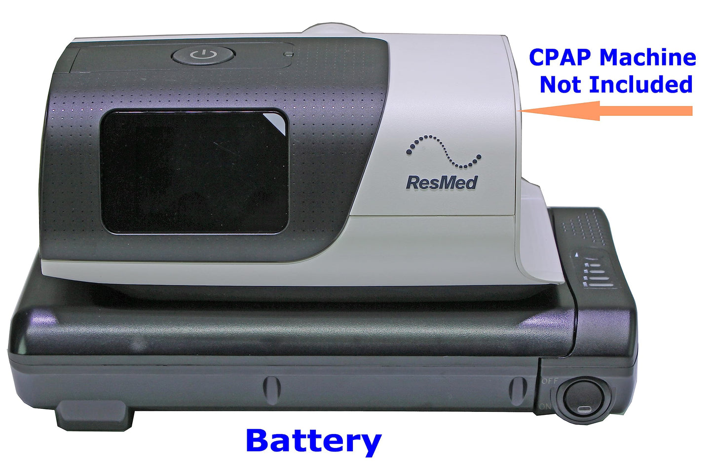 BiXPower 24V Super Capacity (300Wh) Battery Pack Compatible with ResMed AirSense 11 CPAP Machine
