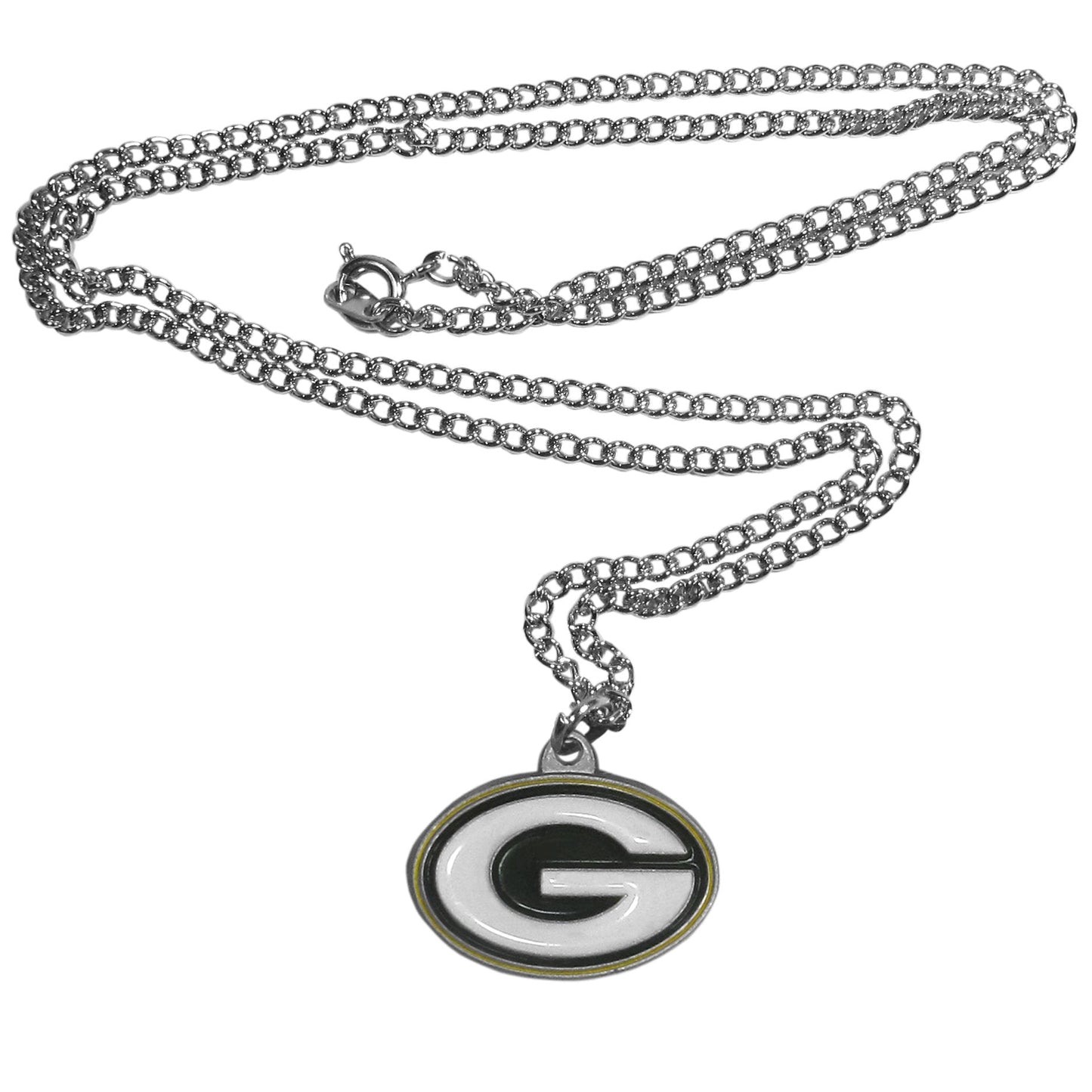 NFL Siskiyou Sports Fan Shop Green Bay Packers Chain Necklace 22 inch Team Color