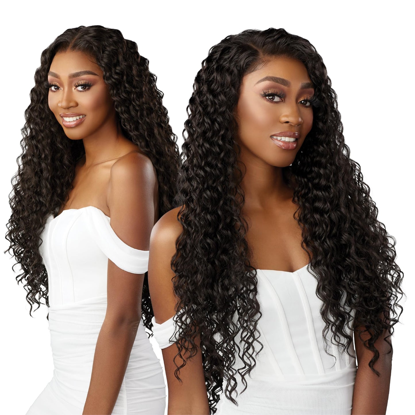 Sensationnel Bare Lace 13X6 Wigs - Unit 5 Lacefrontal Glueless Synthetic 180 Degree Preplucked Hairline (BALAYAGEMOCHA)