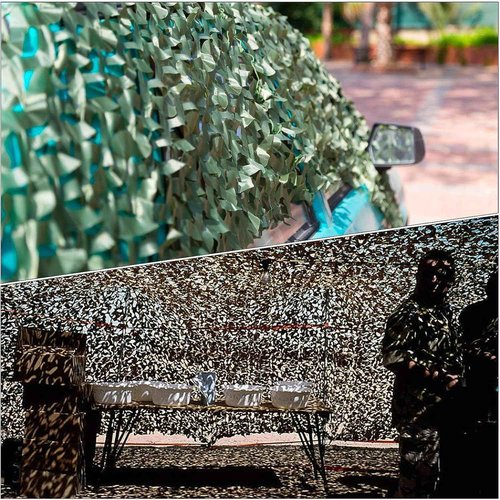 Fousam Camo Netting, Snow Camouflage Netting Bulk Roll 10X10 10X20 20X20 for Hunting Party Decoration Sunshade
