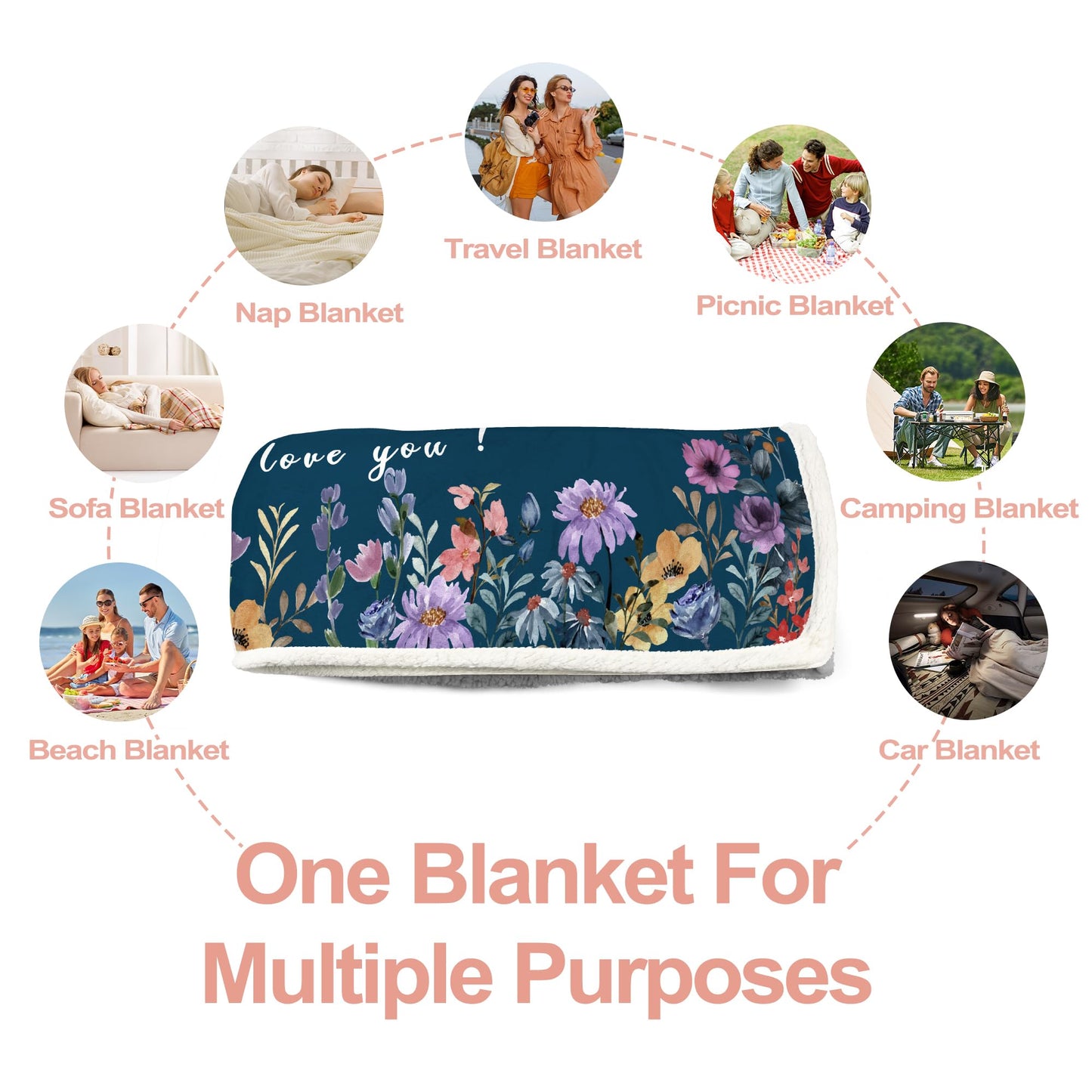 Taesun Granny Gift, Granny Gifts for Women Wearable Blanket from Grandkids, Great Grandma Hooded Blanket 47x72 in for Birthday, Grandparents Day, Christmas
