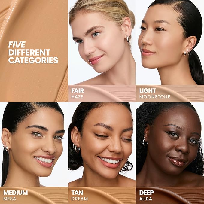 Wonderskin Hyper-Bond Serum Foundation – Waterproof, Transfer-Proof, 24HR Longwear Face Makeup with Niacinamide & Hyaluronic Acid – Lightweight, Natural Finish, Vegan & Cruelty-Free (Nova)
