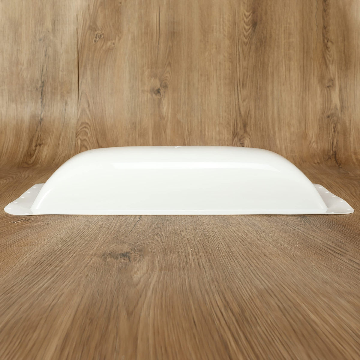 Kojem 18" x 26" RV Skylight Replacement Cover Compatible with RV Camper Food Truck Motorhome Roof Sunroof Fit Outer Dome Cover 14" x 22" RV Shower Skylight Openings Roof Vent Cover White