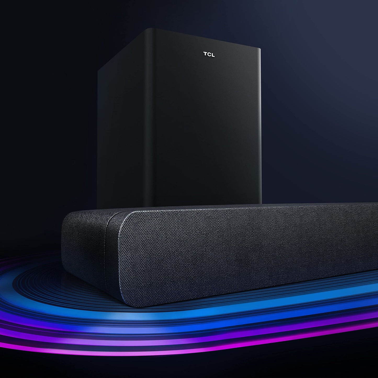 TCL Alto 8 Plus 3.1.2 Channel Dolby Atmos Sound Bar with Wireless Subwoofer, 39-inch, Black, Model TS8132