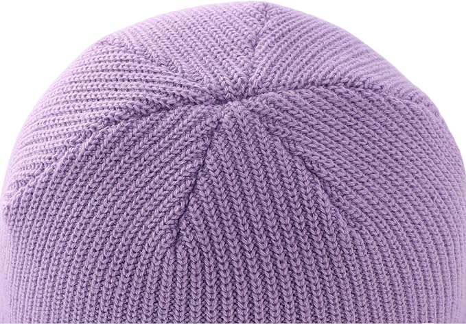 Connectyle Classic Double Layer Knit Beanie Hat Warm Thick Acrylic Winter Hats Daily Cuffed Beanies Watch Hat for Men Women