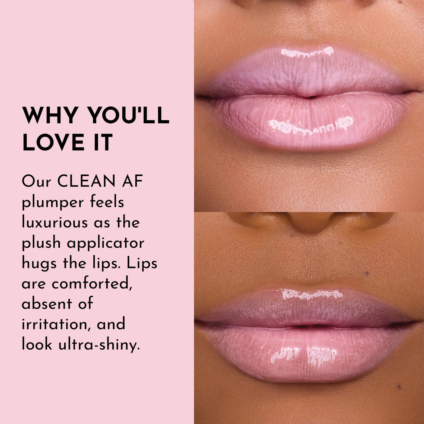 Lawless Forget The Filler Lip Plumping Line Smoothing Gloss - Strawberry Milkshake