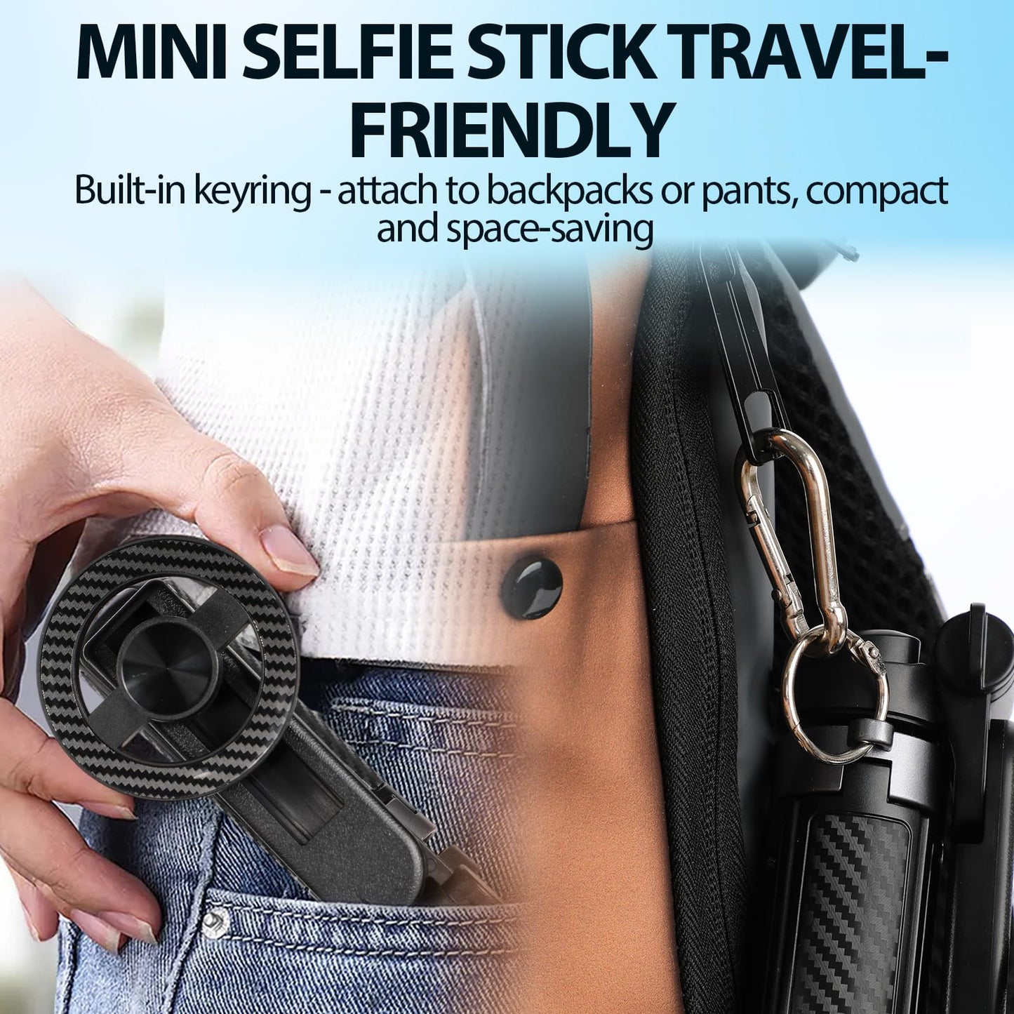2025 New 4 In 1 Multifunctional Magnetic Selfie Stick, 360 Rotation Phone Tripod With Remote Control, Portable Extendable Mag Tr