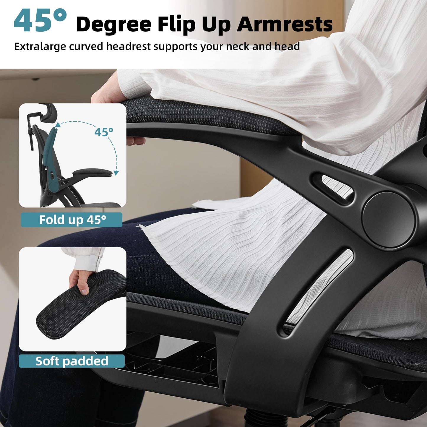 Home Executive Office Desk Chairs Gaming Chairs for Adults Ergonomic Chair Desk Chair Computer Chair for Bedroom Comfortable Office Chair