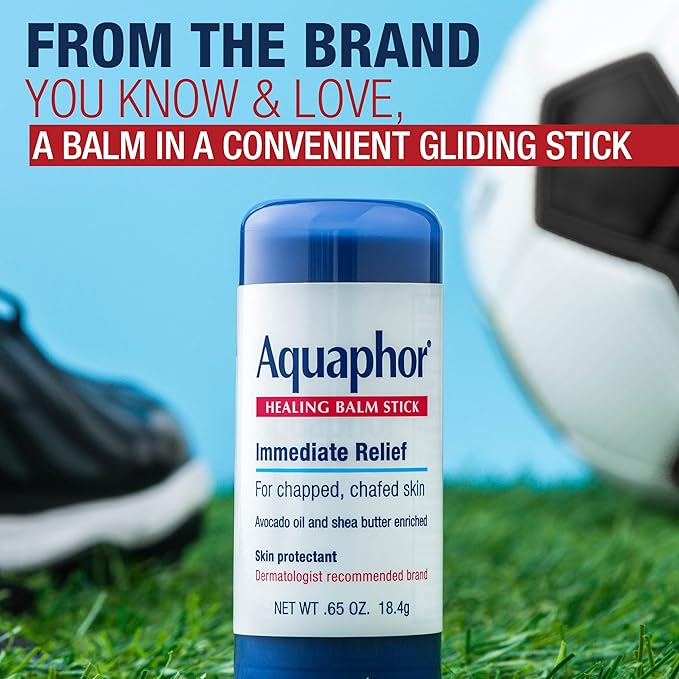 Aquaphor Healing Balm Stick, Skin Protectant with Avocado Oil and Shea Butter, Holiday Gifts for Self Care, 0.65 Oz Stick