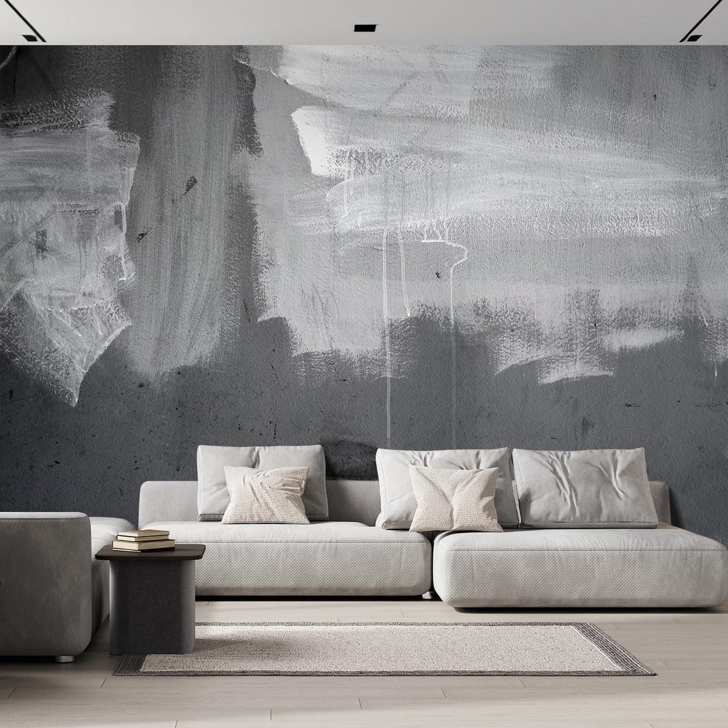 wall26 Wall Sticker/Wall Mural Metal Background, Not Peel and Stick, Non-Woven Wallpaper Decorative for Bedroom, Living Room, Office - 132x192 inches