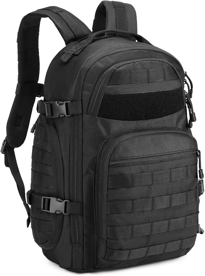 Military Tactical Backpack 30L Molle Rucksack EDC Daypack Small Bug Out Bag for Outdoor Hiking Travel Camping Cycling