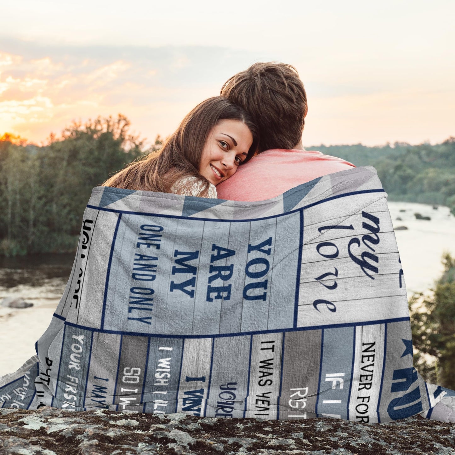 Hocgiwd Gifts for Husband Blanket 60"x50", Birthday Gifts for Husband, Wedding for Men Him Husbands, Husbands Fathers Day Present from Wife