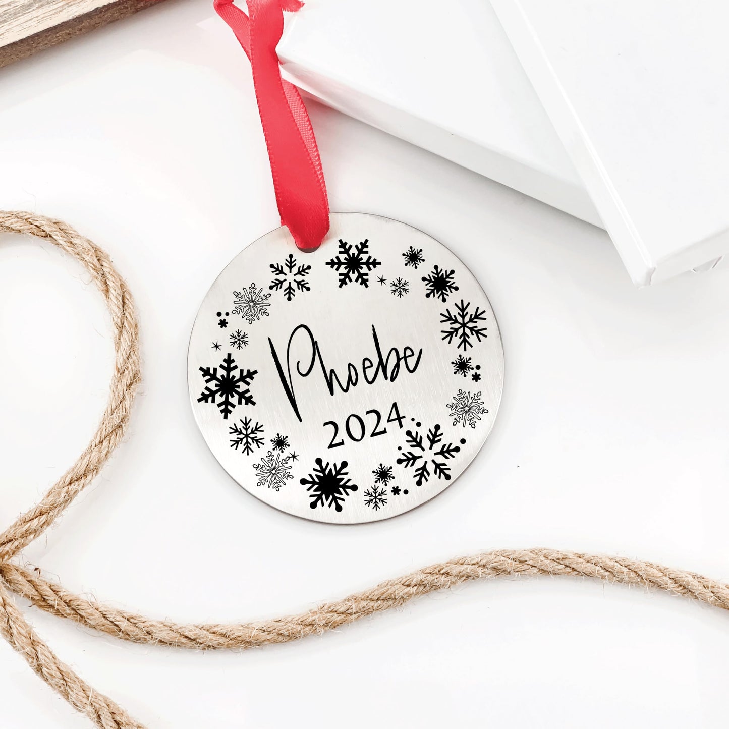 Personalized Name Ornament | Personalized 2024 Name Ornament | 2024 Personalized Name Christmas Ornament | Christmas 2024 Name Ornament NAME-ORN