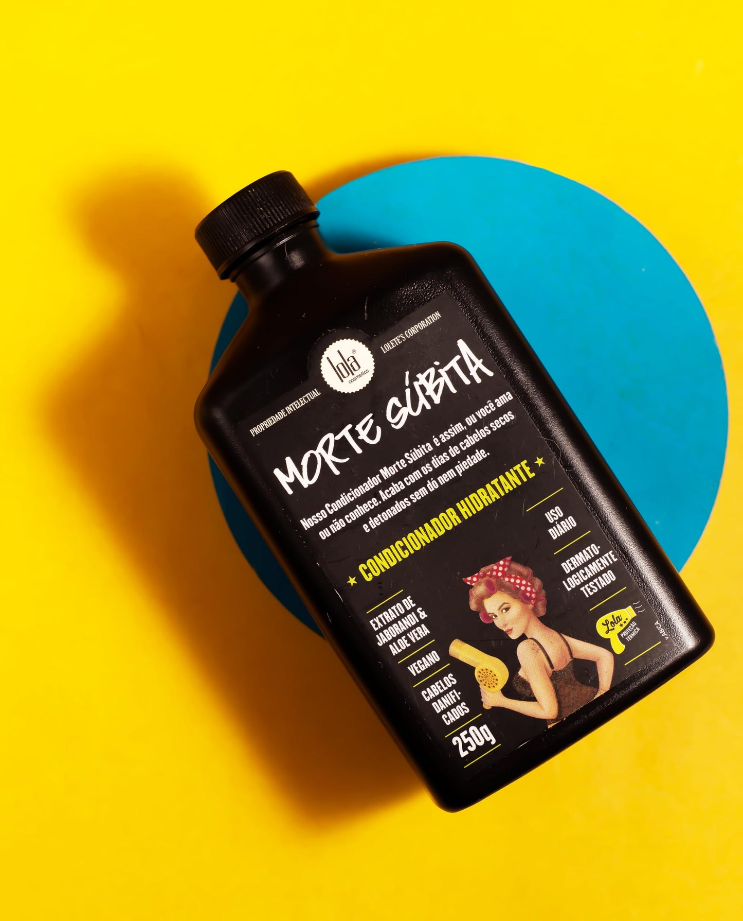 Lola From Rio - Morte Subita - Moisturizing Conditioner For All Types of Dry And Damaged Hair Types, Vegan, Cruelty-free, Parabe