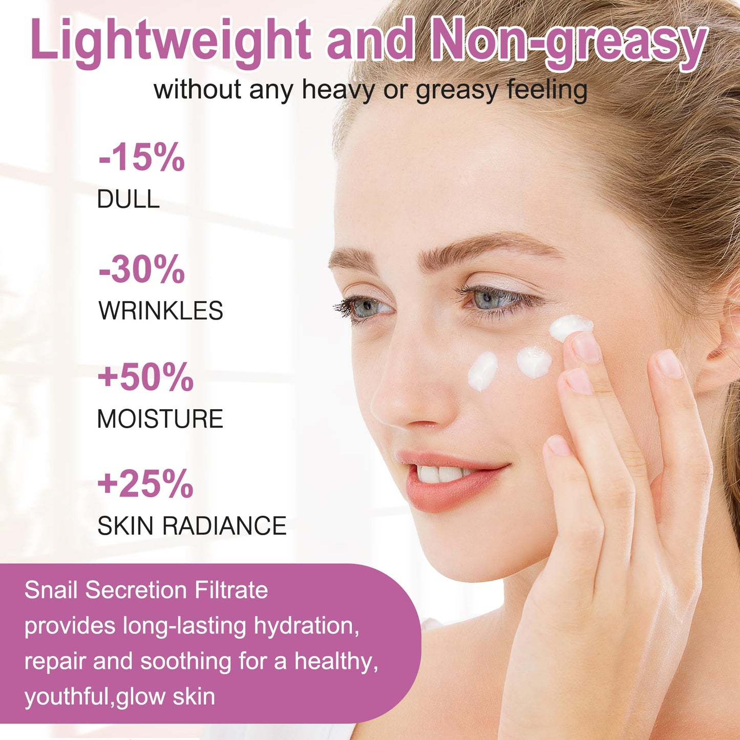 Skin Care Set for Women Teens,Snail Mucin Anti-aging Moisturize Repair Soothe Hydrate Facial Skin Care Routine Kit for Dull & All Skin,Travel Skincare Stocking Stuffers Christmas Gifts for Women