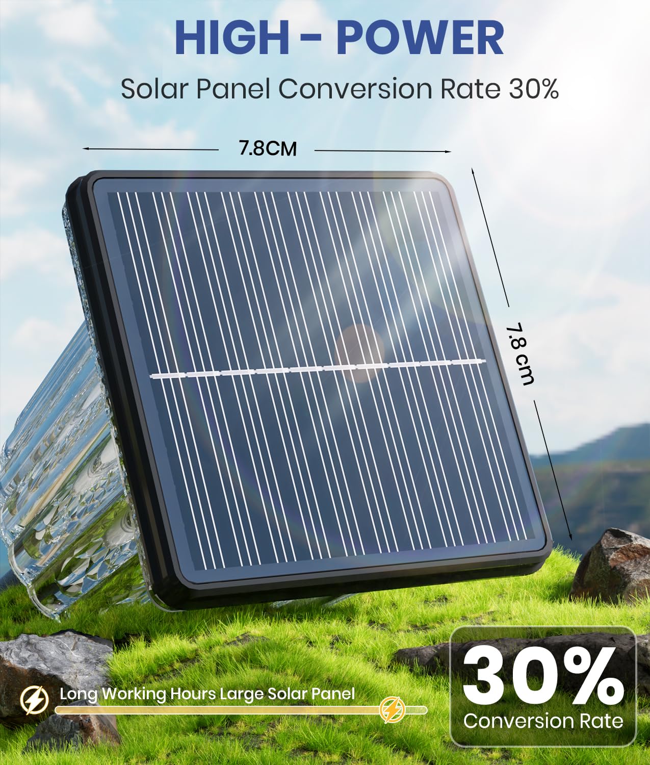 Super Bright Solar Pathway Lights Outdoor Powered,Adjustable Warm&Cool White,Waterproof IP65 Garden Decor Landscape Lighting Outside for Yard/Patio/Walkway/Driveway/Landscape (Obsidian Black, 6 Pack)