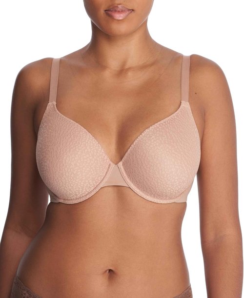 Natori Women's Comfort Evolution Full Fit Memory Foam Convertible Underwire, Buff