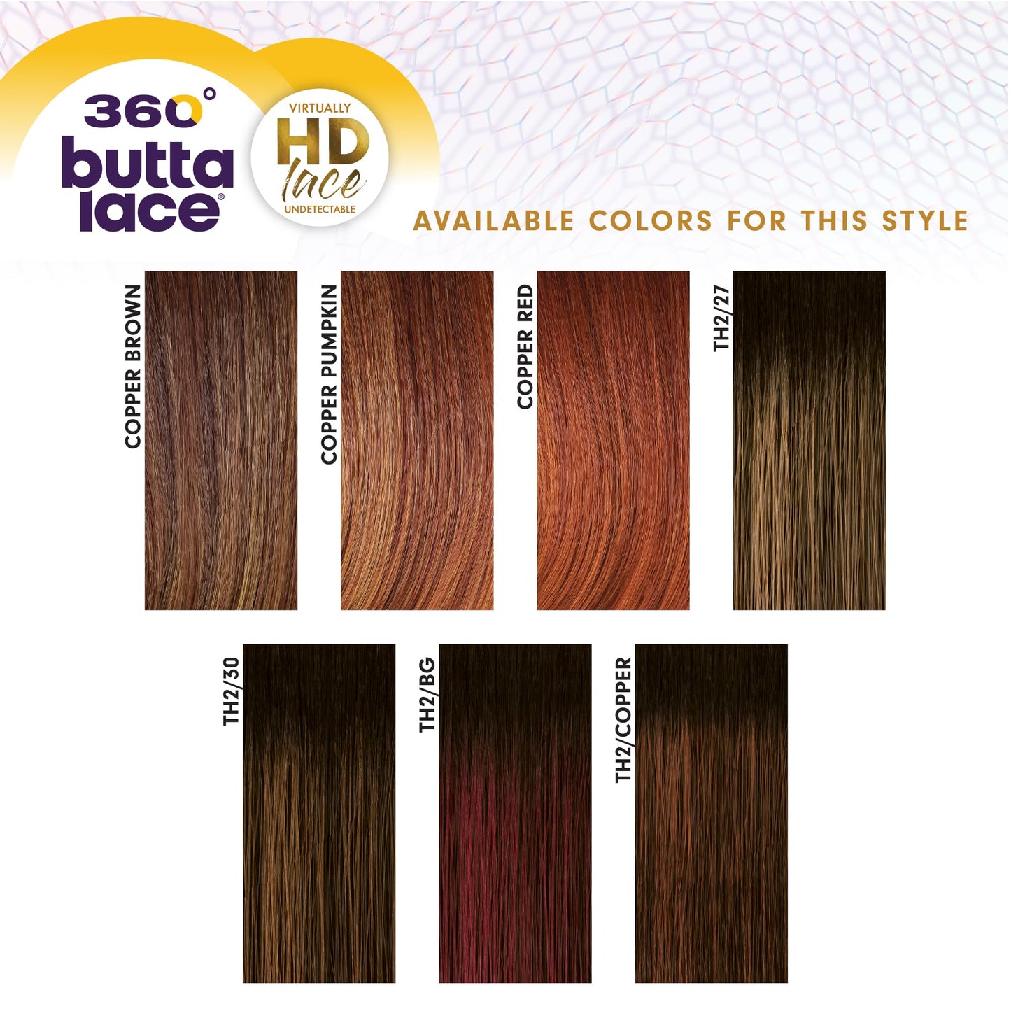 Sensationnel Butta 360 Lace Wigs - Unit 6 Wider Parting 360 Degree Lace Glueless Synthetic Preplucked Hairline (TH2/BG)