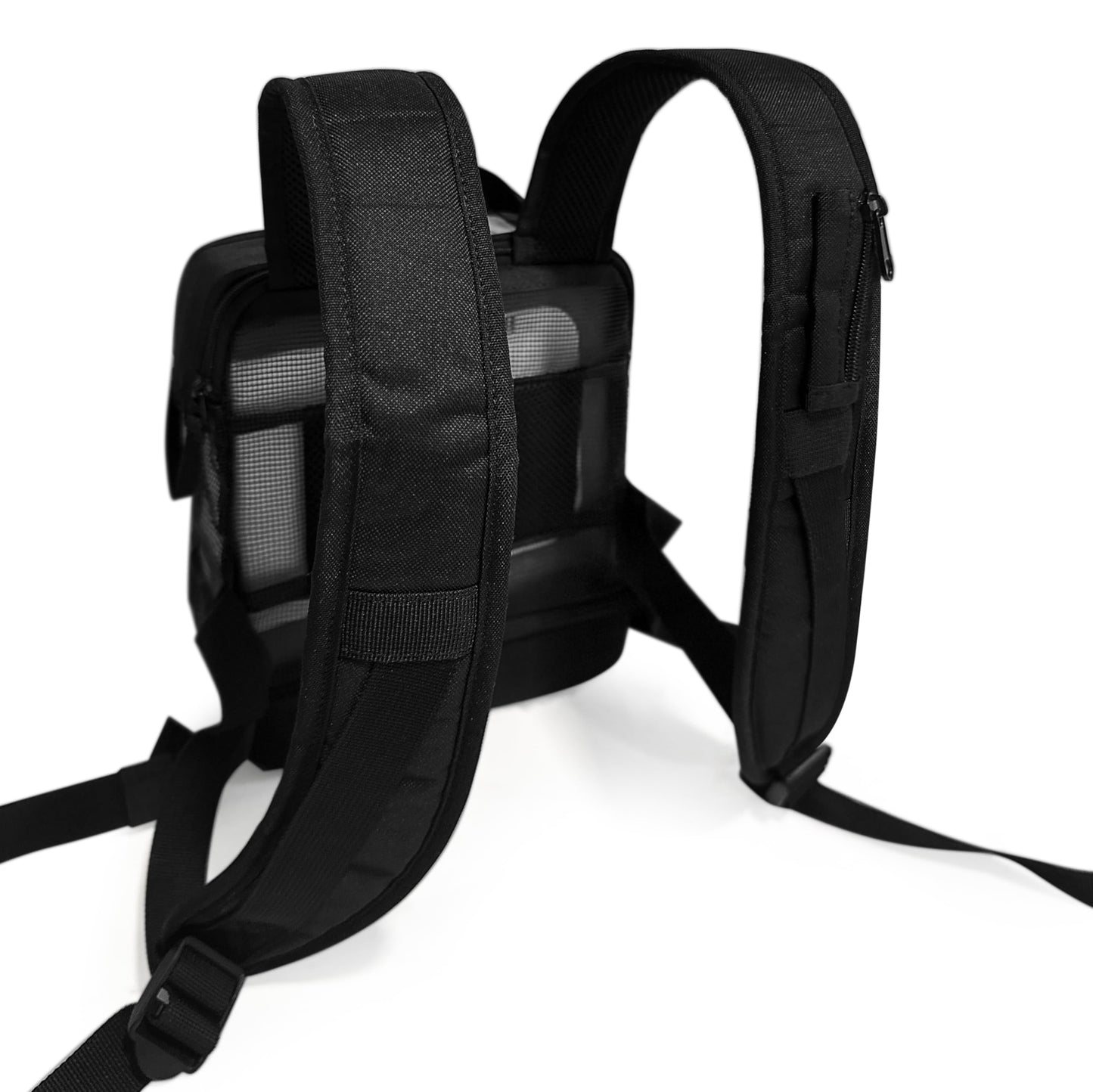 O2TOTES Lightweight Backpack Compatible with Drive DeVilbiss iGo2 POC Custom Fit Carrier with Storage Pockets & Large Bottom Compartment for Extra Batteries, Accessories