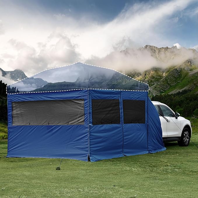 KAMPKEEPER 5pcs Sidewalls for 10X10 Commercial Instant Canopy Tent, SUV Tailgate Sidewalls