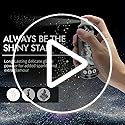 Ragkun Body Glitter, Body Glitter Spray, Glitter Spray for Hair and Body, Long-Lasting and Quick-Drying Silver Glitter Hai...