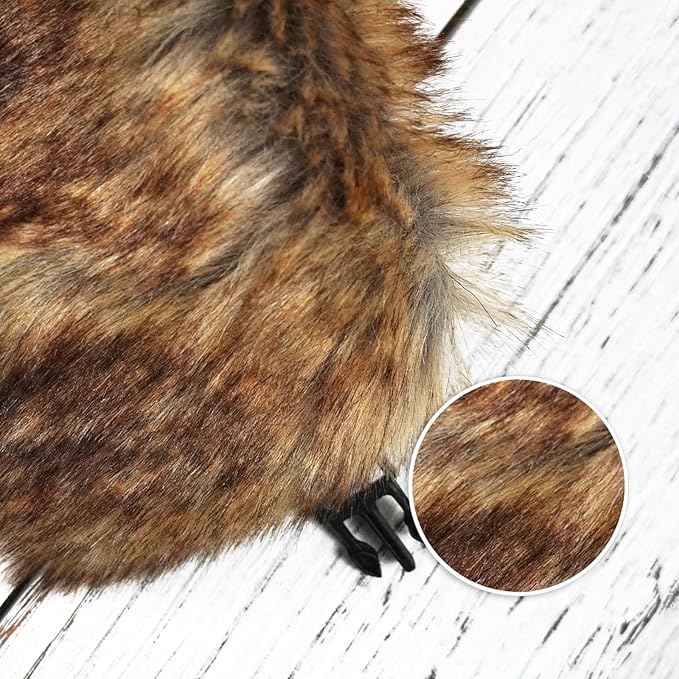 ONWAY Trapper Hat Winter Hats for Women Men with Faux Fur Ear Flaps