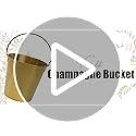 Gold Champagne Bucket for Ice Drink Bottle Beer Drinks Cooling Chilling Beverage Wine, Container Tub Chiller Buckets with ...