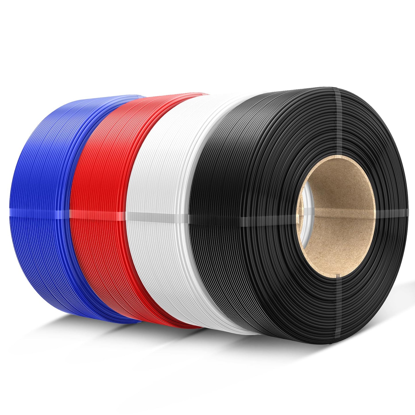 SUNLU Refill PETG Filament 1.75mm, PETG Refill 3D Printer Filament, Suitable for Bambu Lab Filament and SUNLU Reusable spools, 1