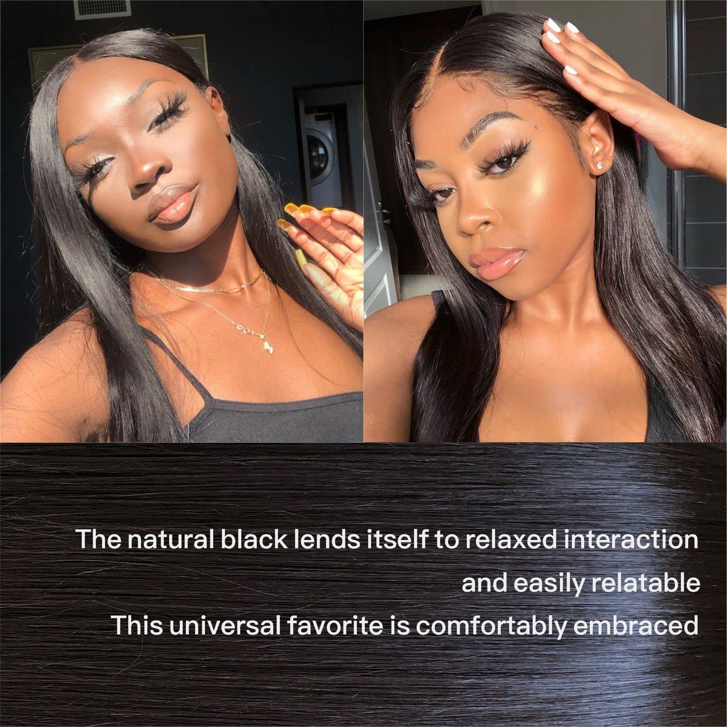 BrownBomb Straight Lace Front Wig Pre Plucked, Synthetic Lace Front Wig Pre Plucked Ready to Wear Glueless Wigs 13X5X1 HD Lace F