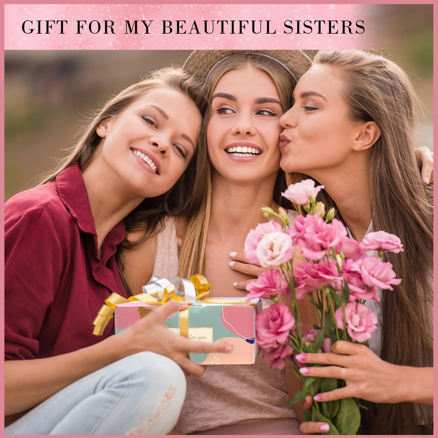 XIENZE-77 Sister Birthday Gifts from Sister, Best Ever Ideas for Little Sisters Set