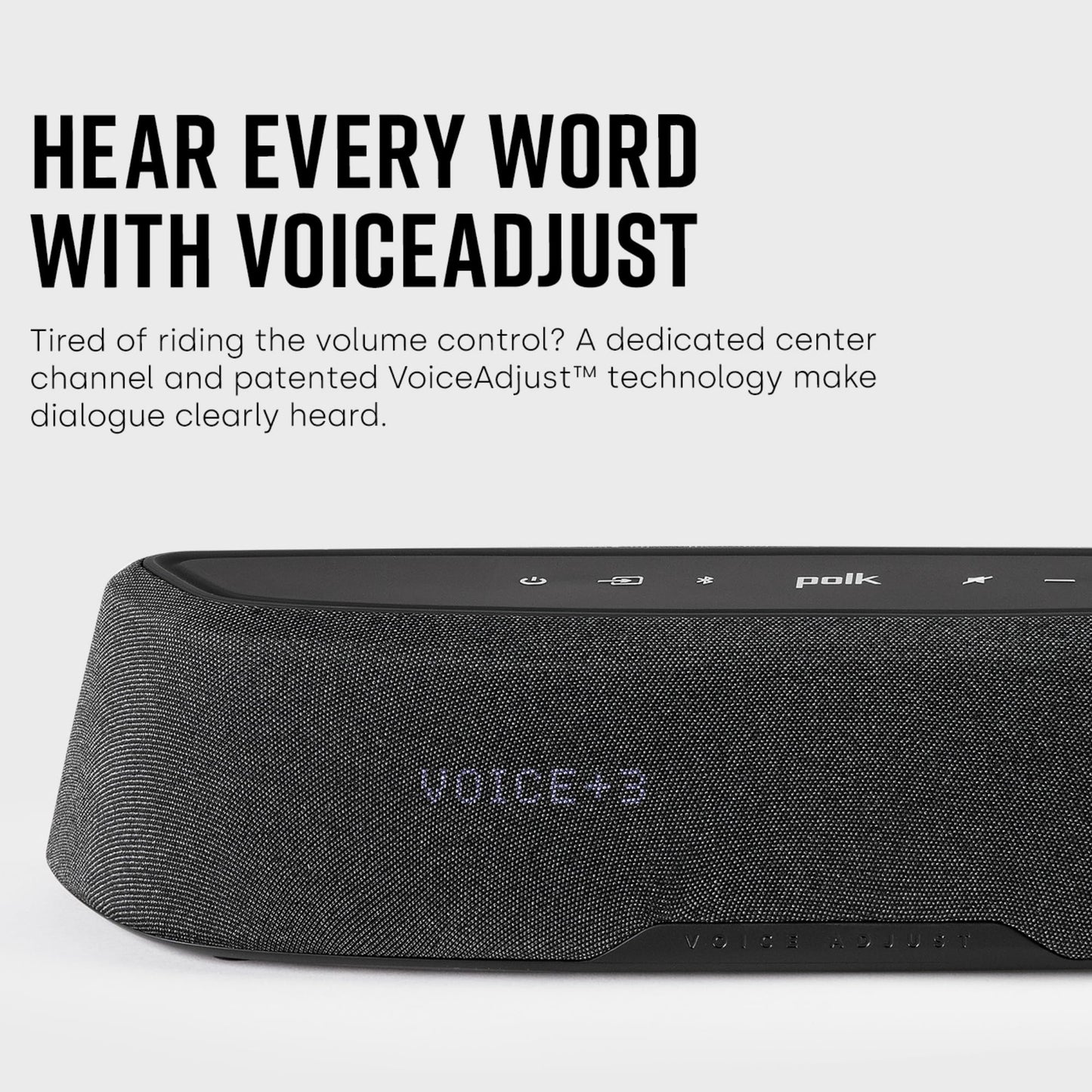 Polk Audio MagniFi Mini AX Sound Bar for TV with Wireless Subwoofer, Dolby Atmos and DTS:X Certified, Polk's patented VoiceAdjust & SDA technologies, Ultra-Compact Design, Easy Setup, Black