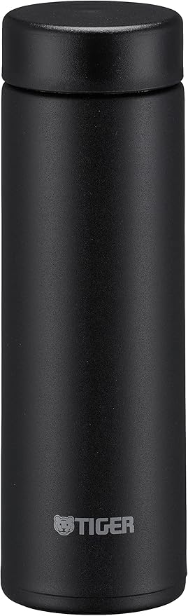 TIGER Water Bottle, 10.1 fl oz (300 ml), White Water, Screw Stainless Steel Bottle, Includes Lid and Seal, Easy to Wash On...