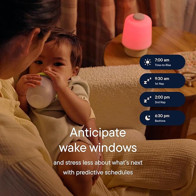 Hatch Baby Sound Machine, Night Light | Hatch Baby Model | Sleep Support | Registry Essential, Routine Builder, Time-to-Rise Alarm Clock, White Noise, Nursery Stories, Toddler Kids (Wi-Fi), Mint