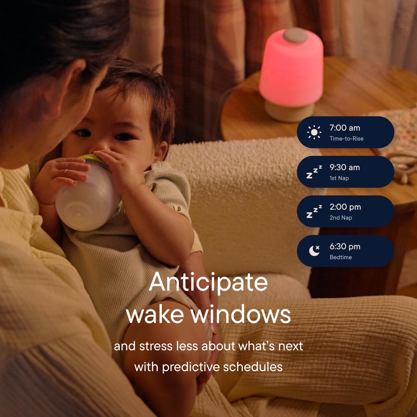 Hatch Baby Sound Machine, Night Light | Hatch Baby Model | Sleep Support | Registry Essential, Routine Builder, Time-to-Rise Alarm Clock, White Noise, Nursery Stories, Toddler Kids (Wi-Fi), Putty