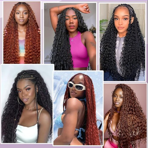 Condescension Highlight Chocolate Honey Blonde Human Braiding Hair 50g Per Bundle 2 Pcs Total 100g 24 Inch Deep Wave P4/27 Brazilian Virgin Bulk Braiding Human Hair for Black Women