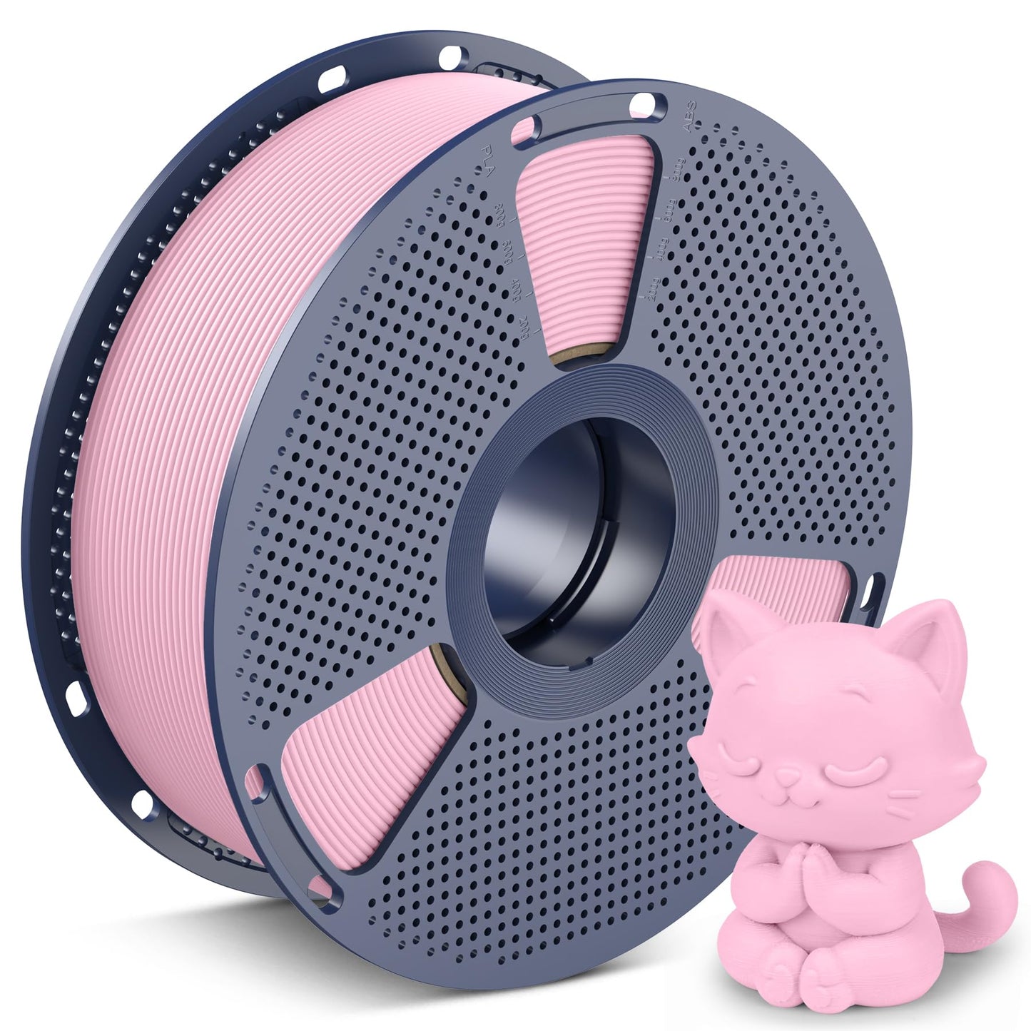 SUNLU High Speed PLA Classic 3D Filament 1.75mm,600mm/s High Toughness PLA Filament,Matte Texture No-Tangling,Fit Most FDM Printers, Dimensional Accuracy +/- 0.02mm, 1kg Spool,(Sakura Pink)