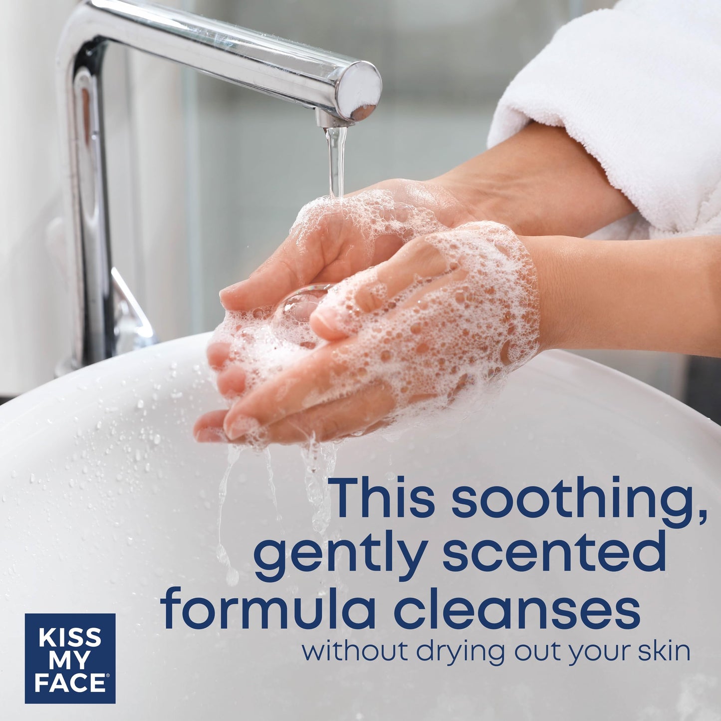 Kiss My Face Coconut Hand Soap, Tropical Moisture Cleanse, With Added Yarrow And Coconut Water, Easy To Use Hand Soap Pump, Coco