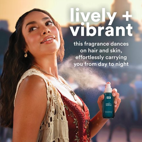 VERB Hydrate Shampoo & Conditioner Duo, 12 oz + VERB Hair and Body Mist - Fragrance Amber & Jasmine, 5 oz - Amber + Warm Jasmine Scent
