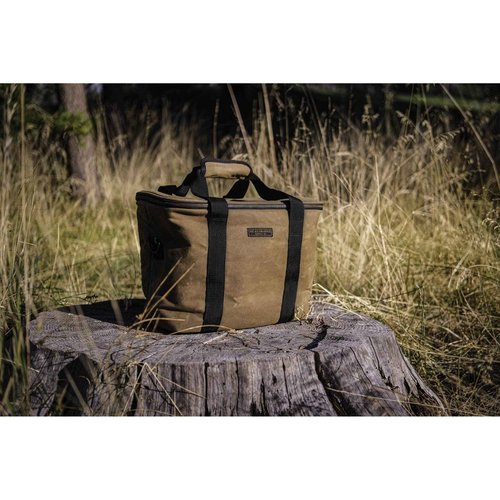 Readywares Waxed Canvas Insulated 18L Soft-Sided Cooler for Camping, Beach, Tailgailting, BBQ, Weekend Trips - Great as Lunch Cooler and Mens Lunch Bags for Work or Lunch Bag