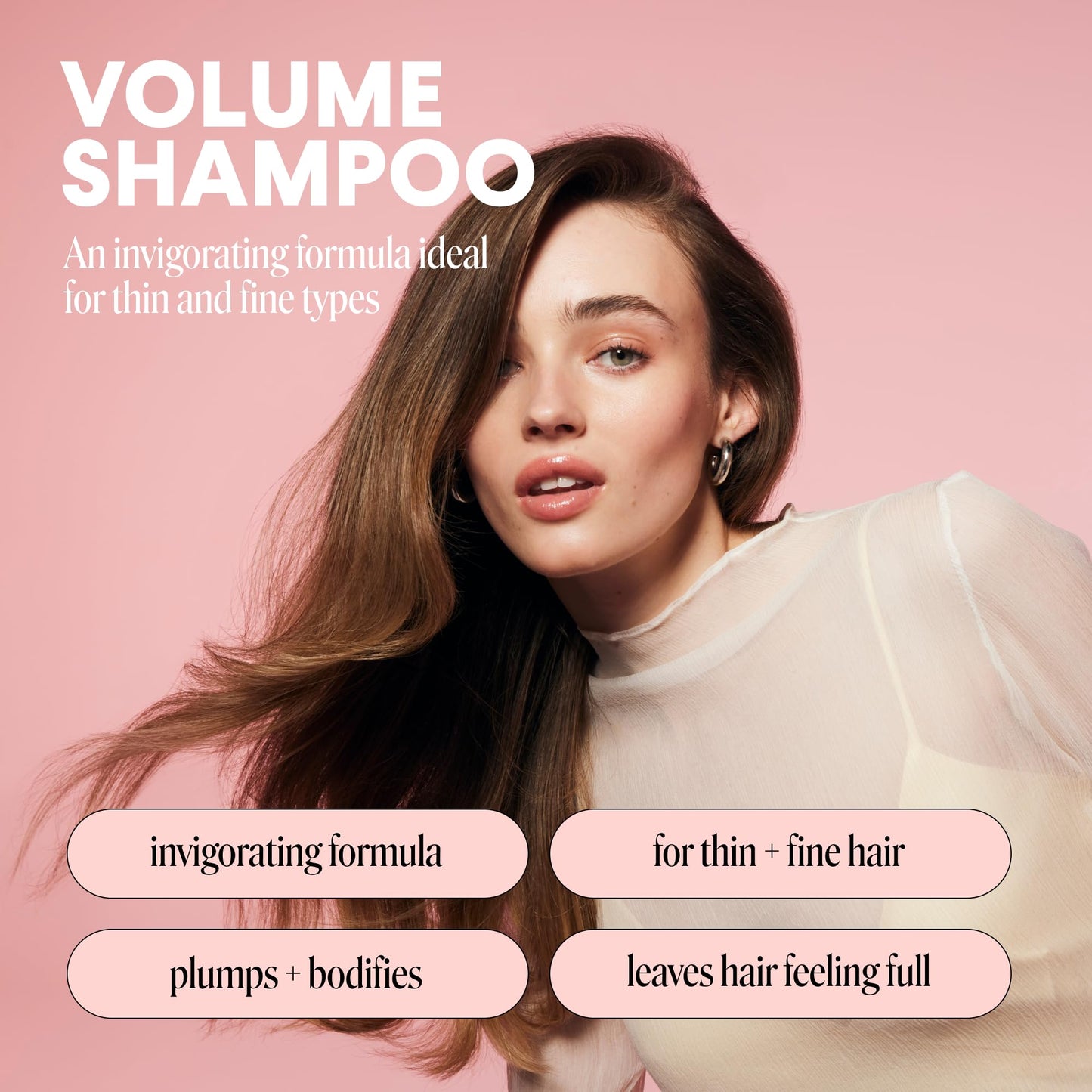 MONDAY Haircare VOLUME Shampoo with Hydrolyzed Collagen & Macadamia Oil for Thin, Fine & Flat Hair 798 mL