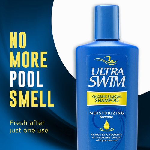 PACK OF 10 - UltraSwim Chlorine Removal Shampoo, 7 oz